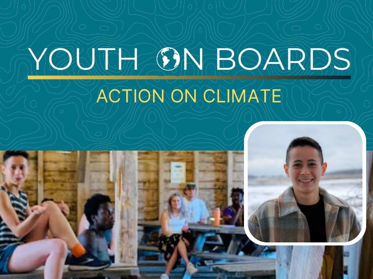 youth on boards graphic with photo of woman
